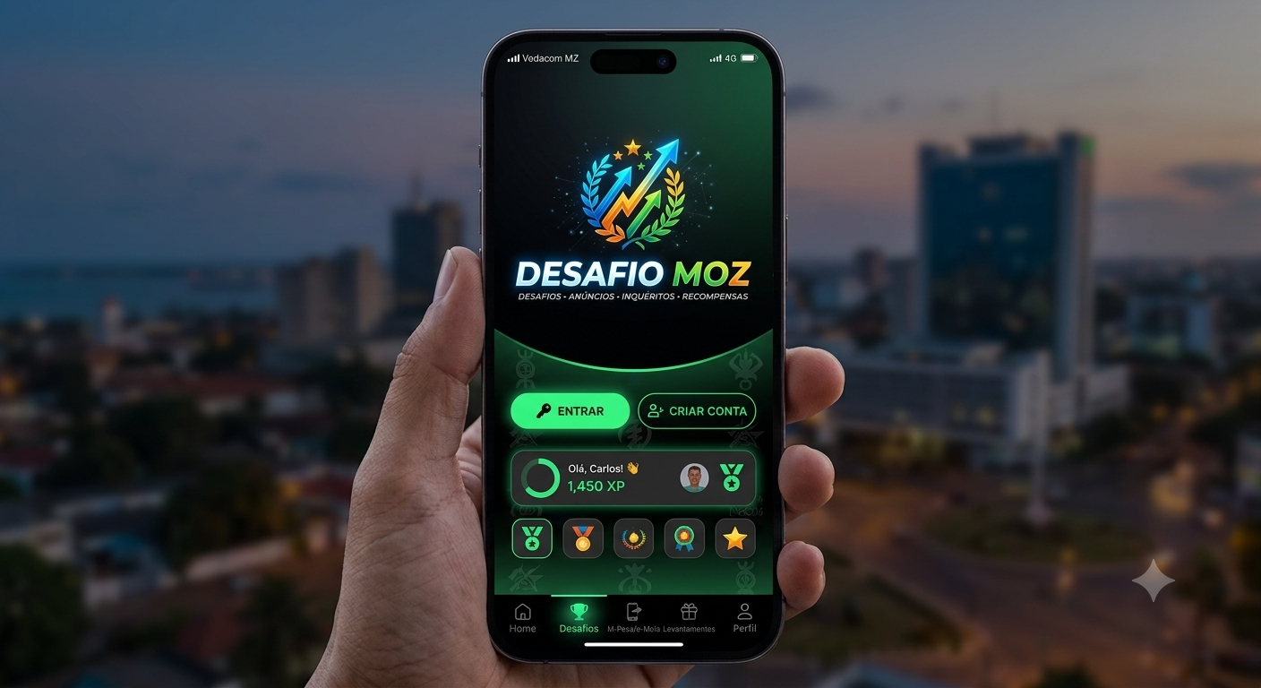 Aplicativo Desafio MOZ